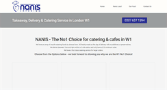 Desktop Screenshot of nanis.co.uk